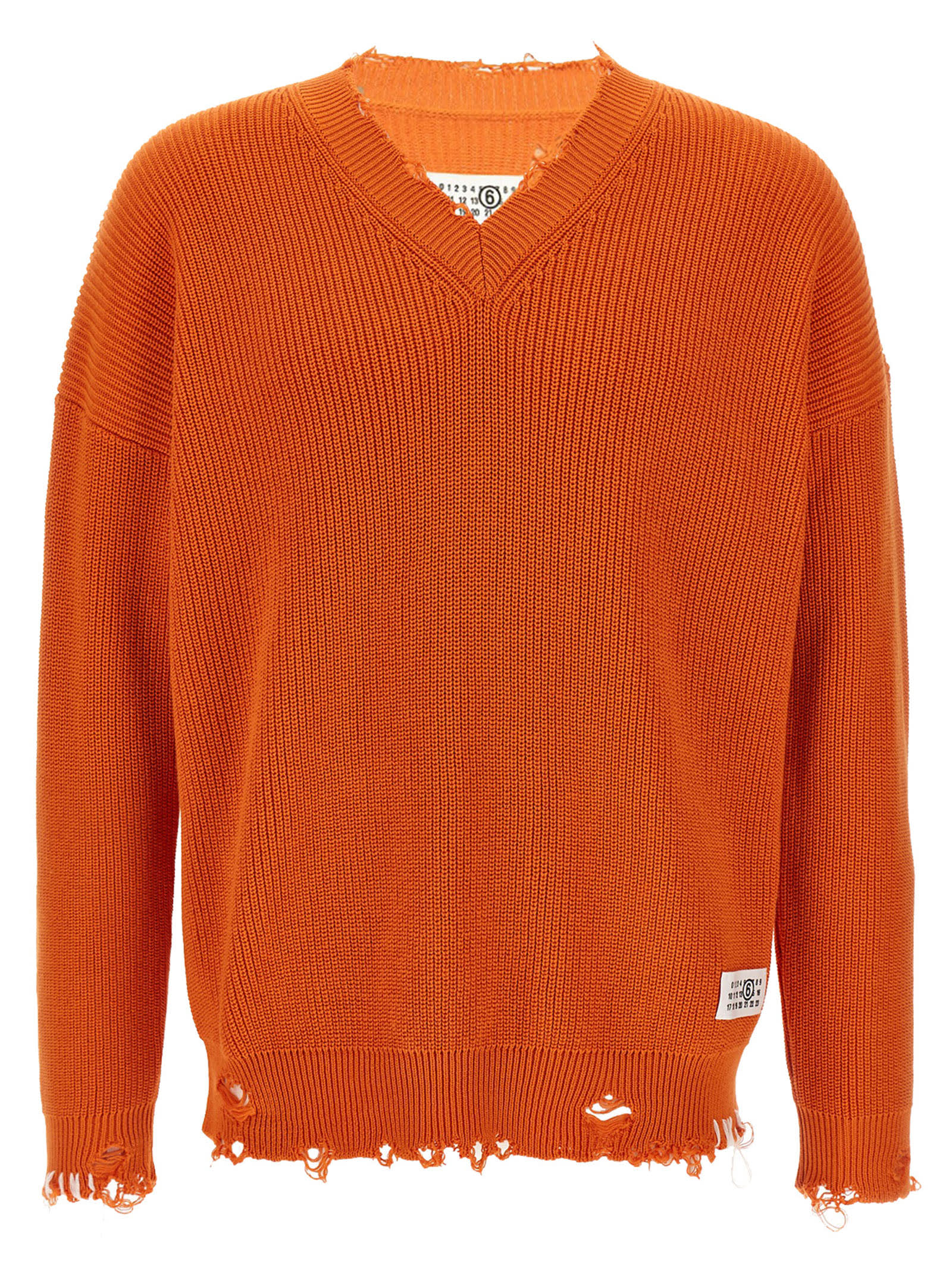 MM6 Maison Margiela Destroyed Sweater