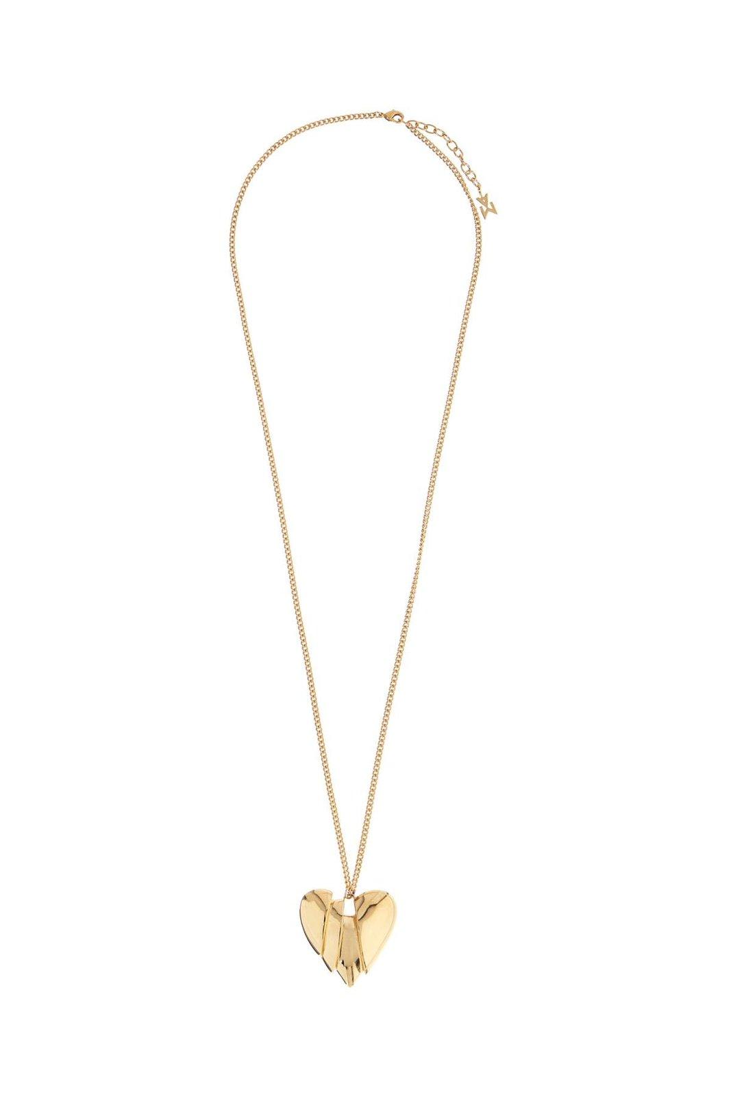 Amina Muaddi Collana Heartbreaker Necklace