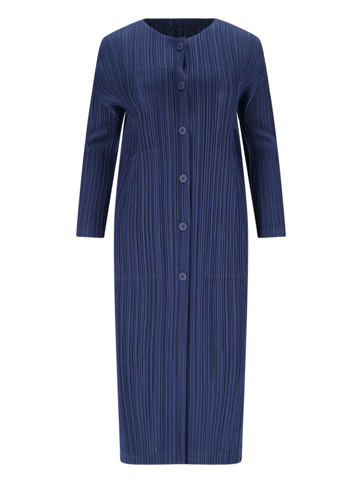 Pleats Please 'February' Pleated Coat