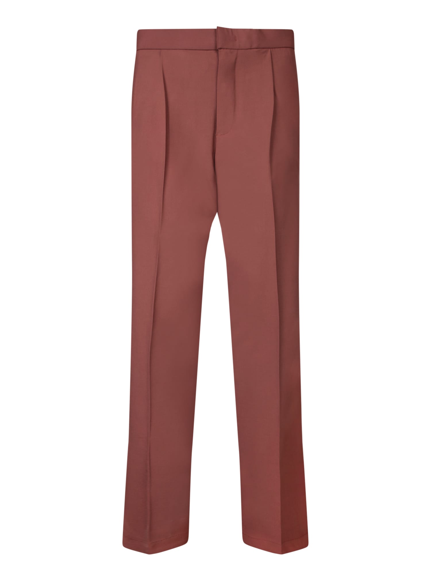 Bonsai Wide Leg Rust Trousers