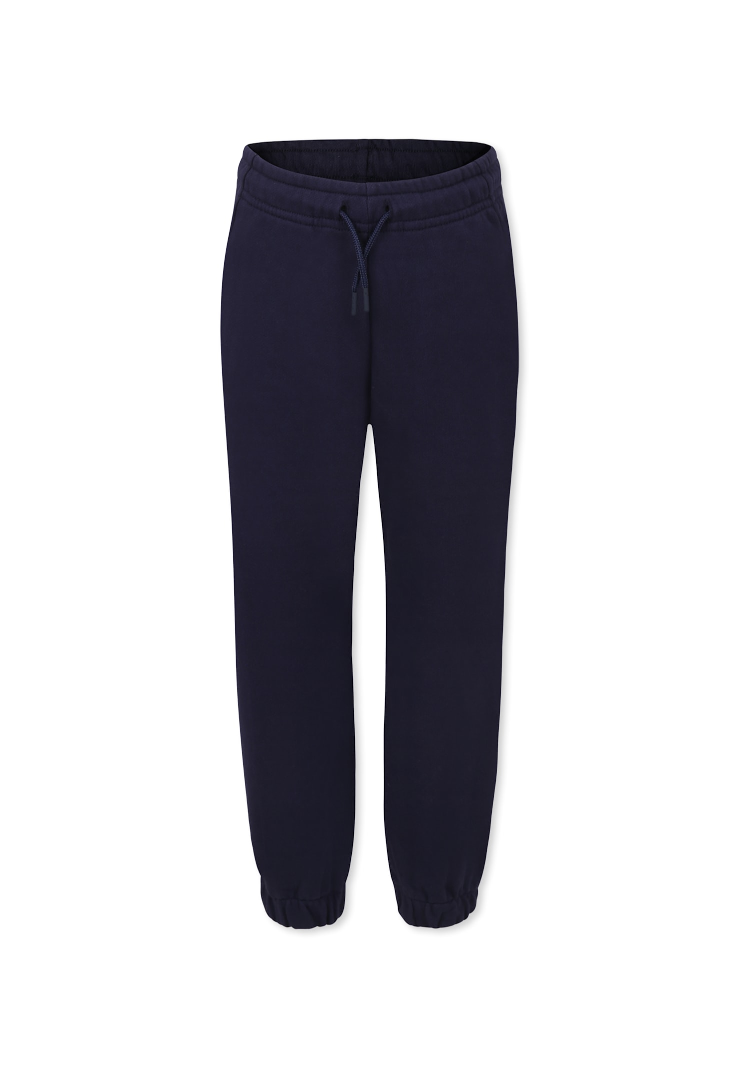 Kenzo Kids Blue Trousers For Kids With Logo