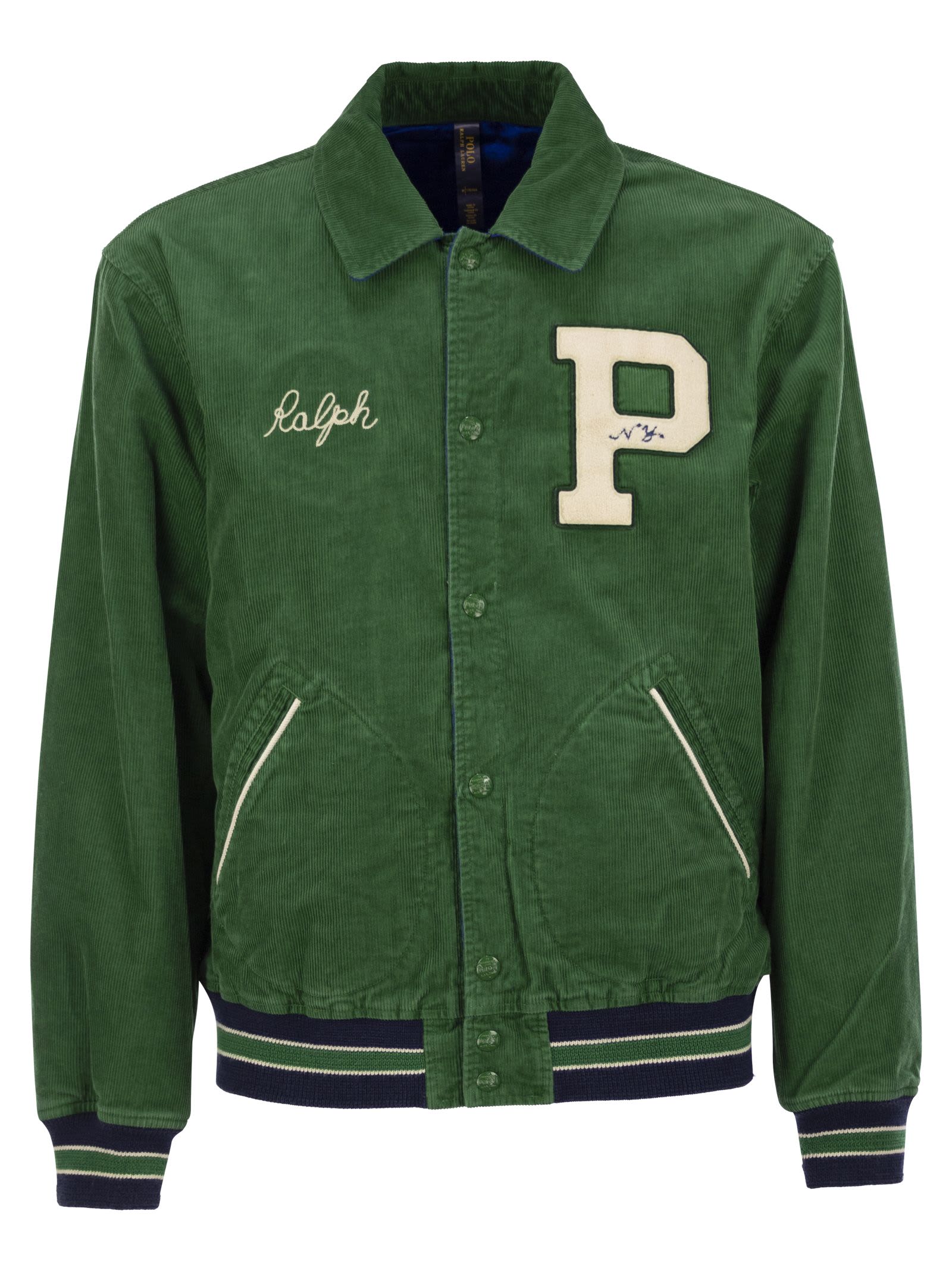 Polo Ralph Lauren Reversible Letterman Jacket