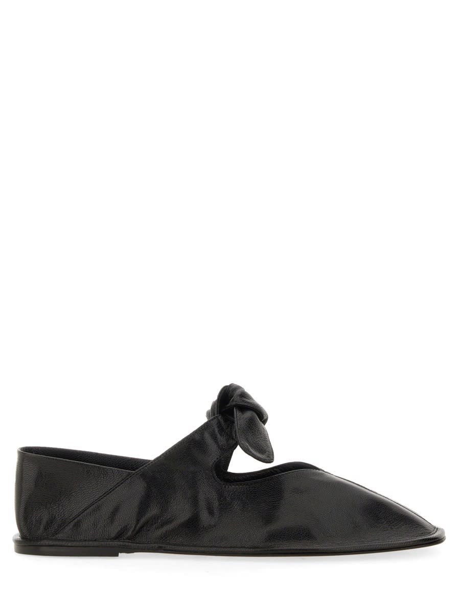 Hereu Ballerina In Pelle
