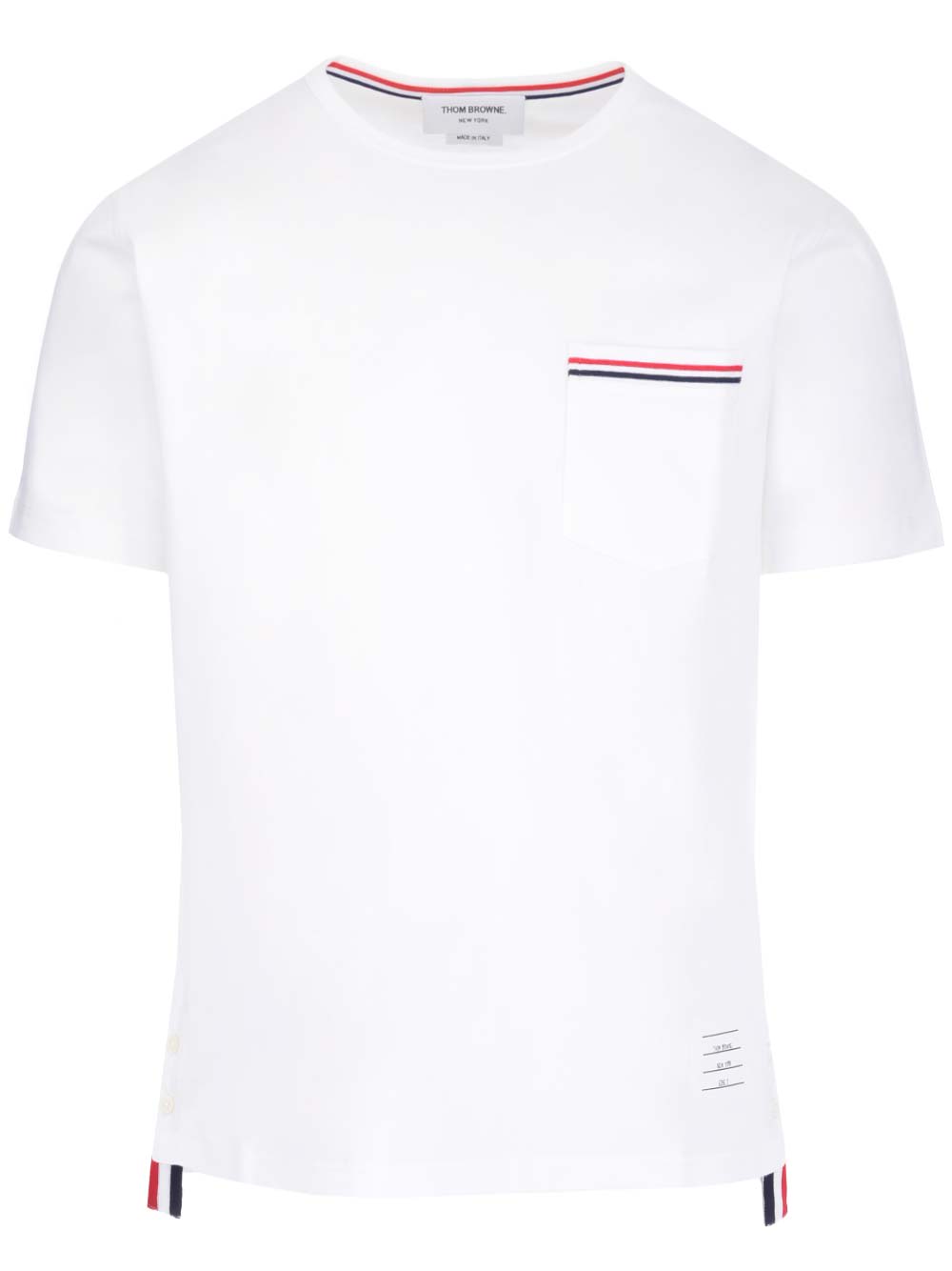 Thom Browne T-shirt With Pocket