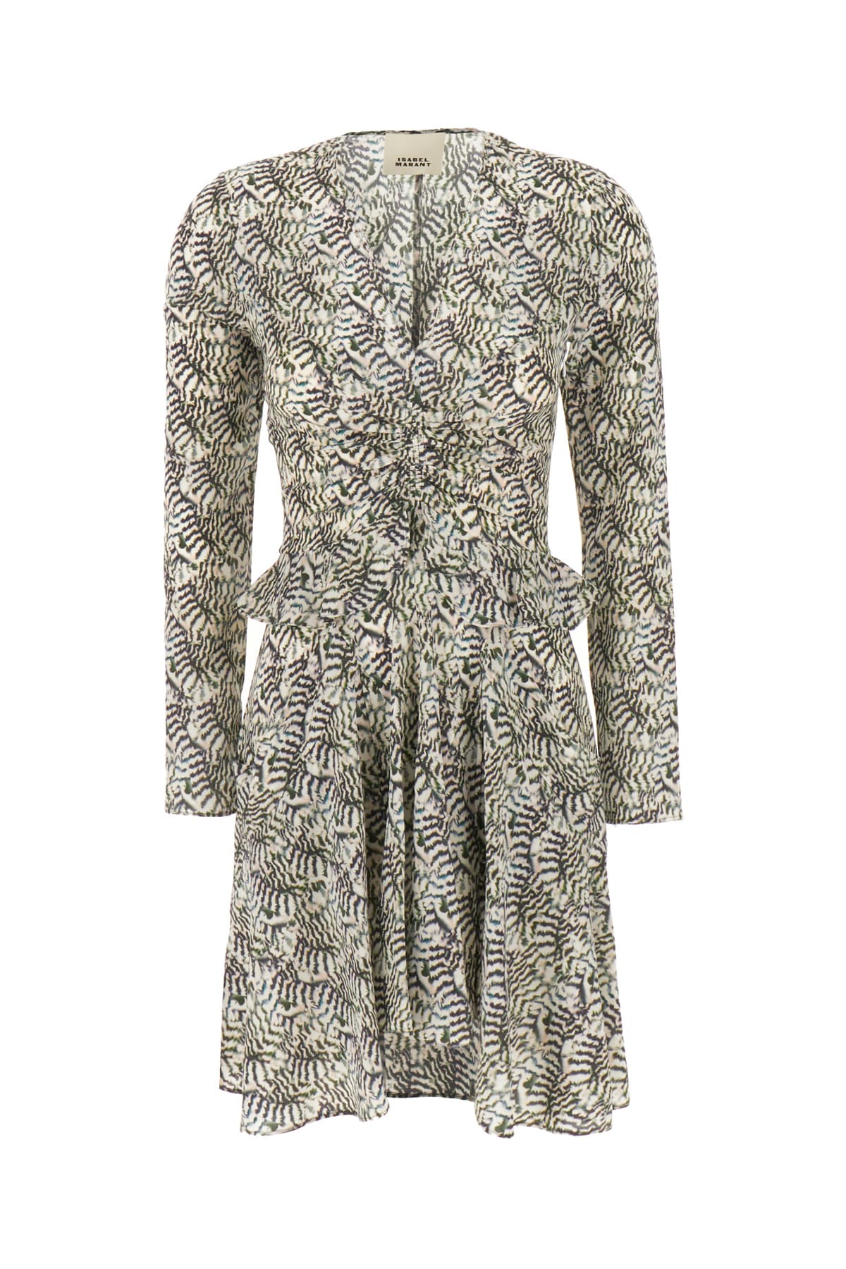 Isabel Marant Printed Stretch Silk Dress