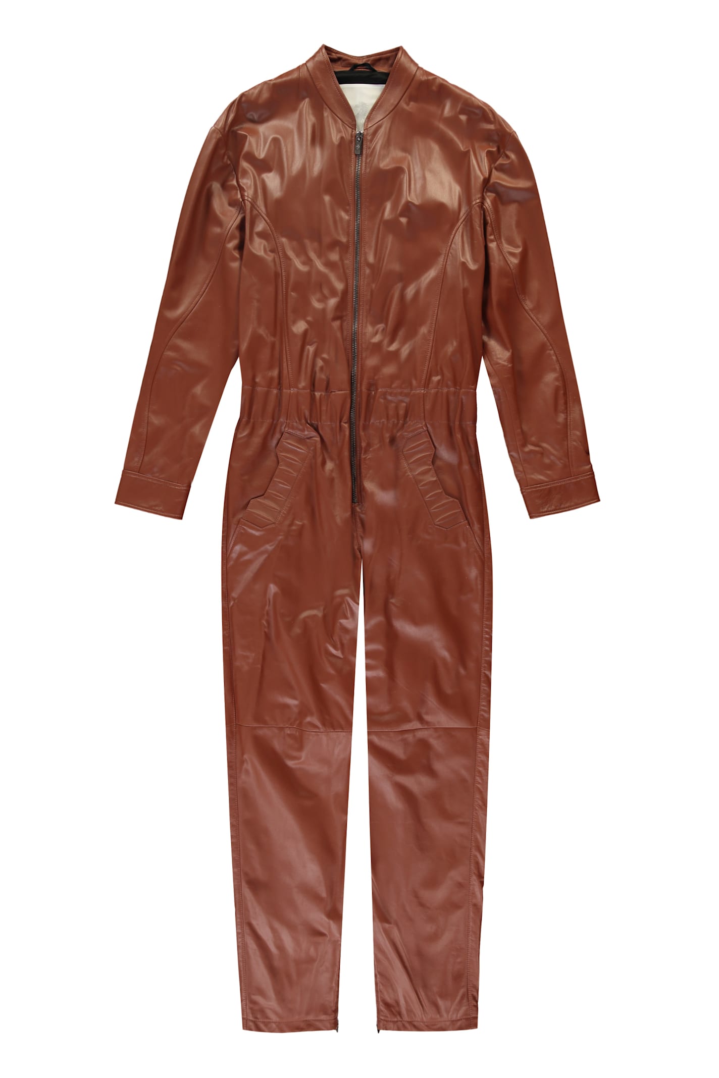 Ferrari Leather Jumpsuit