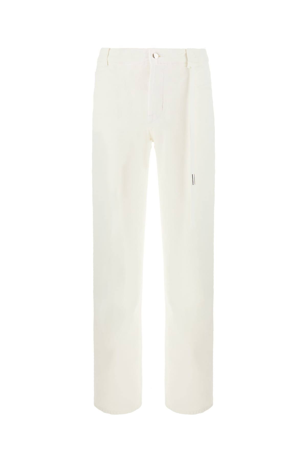 Ann Demeulemeester Ivory Denim Jeans