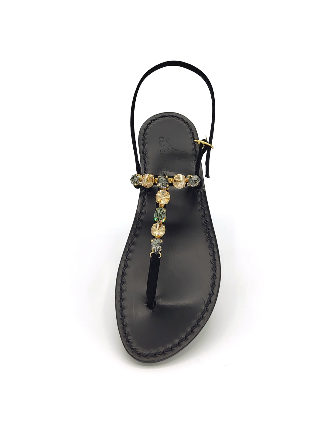 Dea Sandals Sultan Black Jewel Sandals