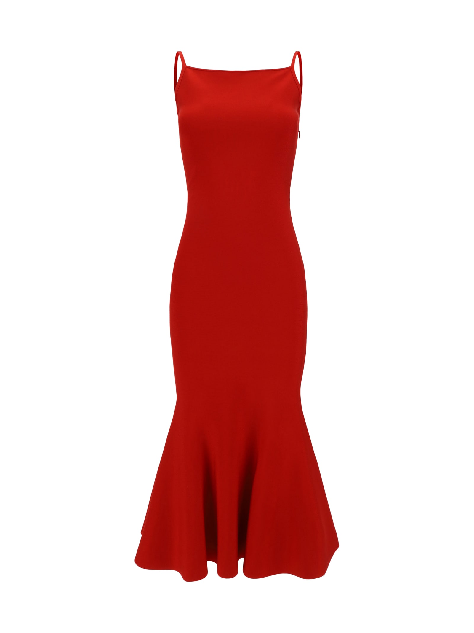 Alexander McQueen Flared Knit Dress
