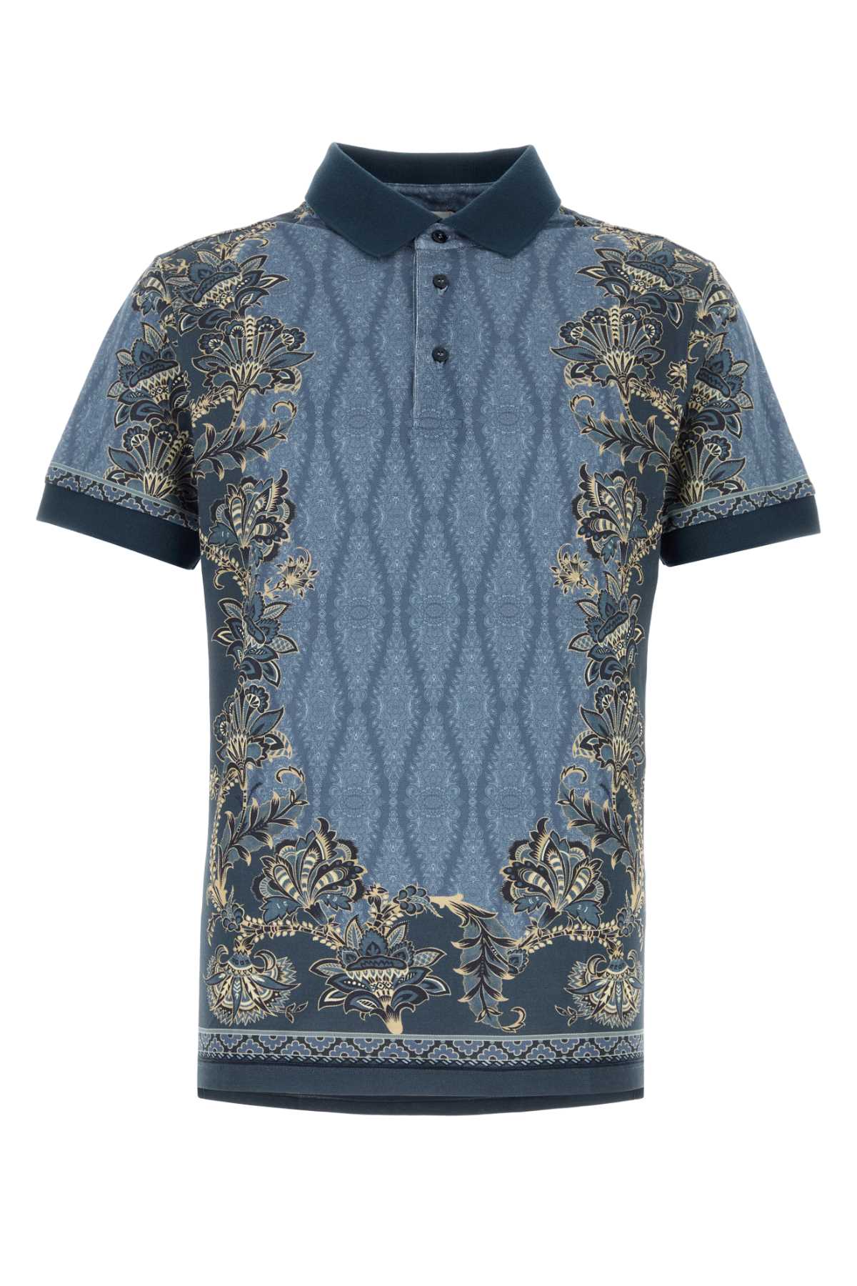 Etro Floral Polo Shirt