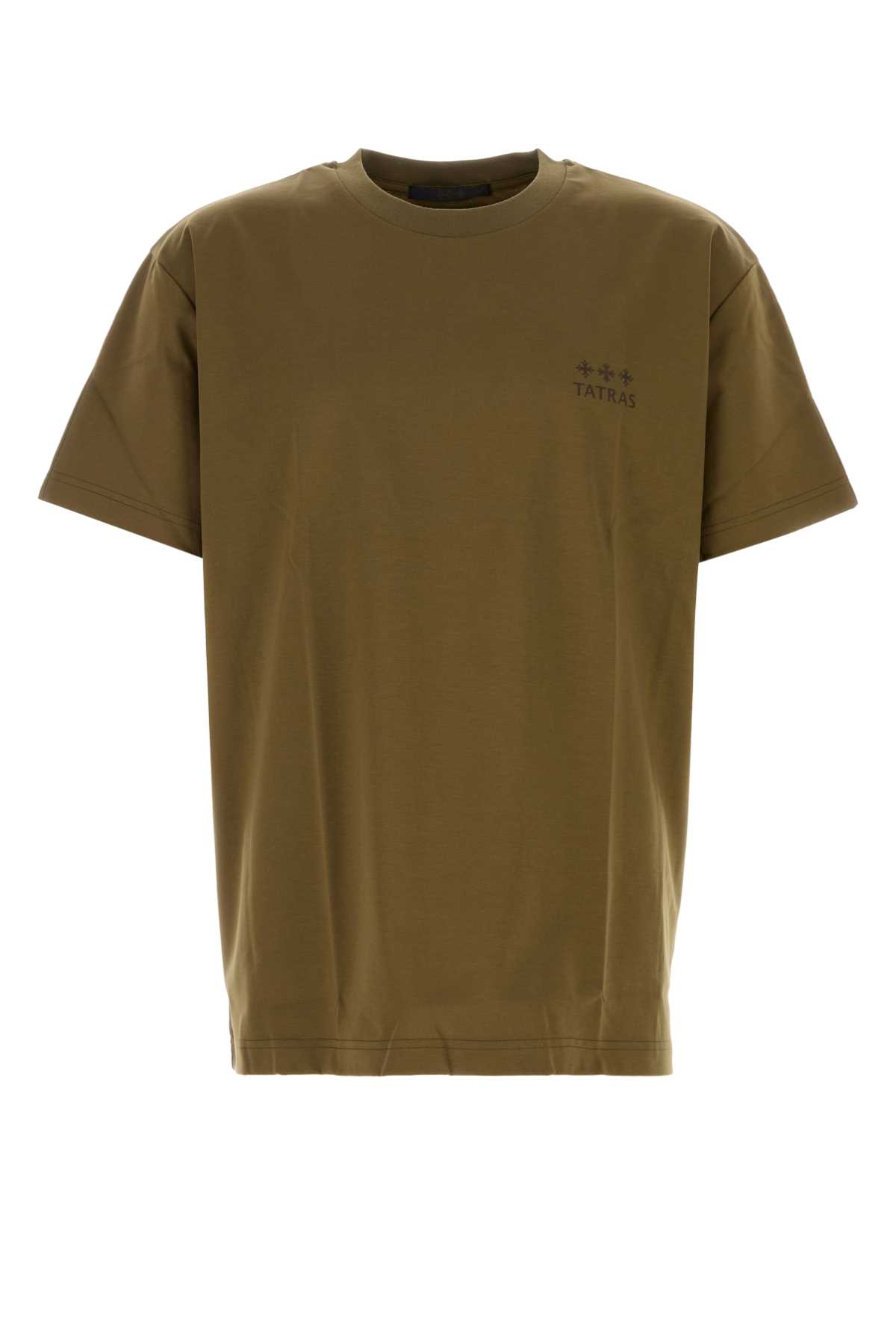 TATRAS Army Green Cotton T-shirt