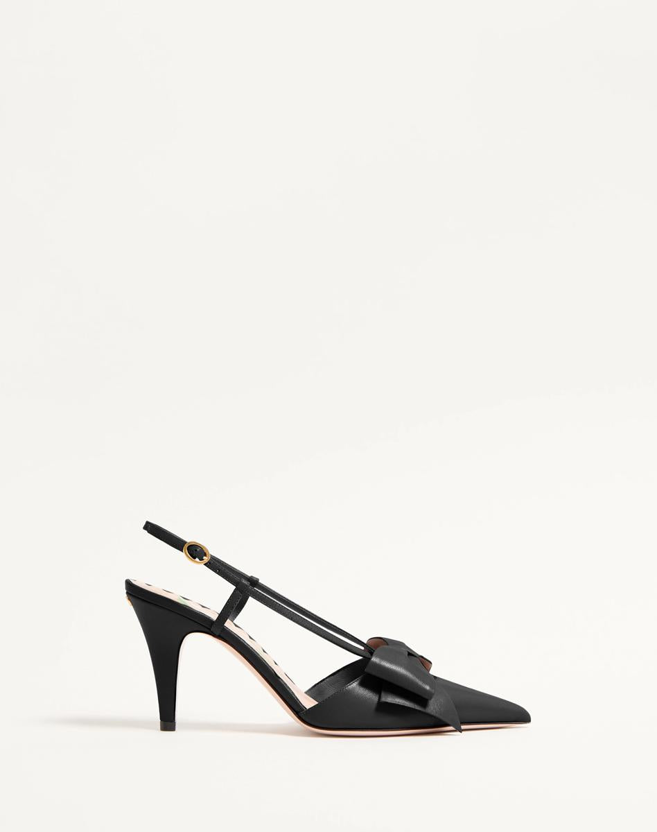 Valentino Garavani "Bowow" Pumps In Leather