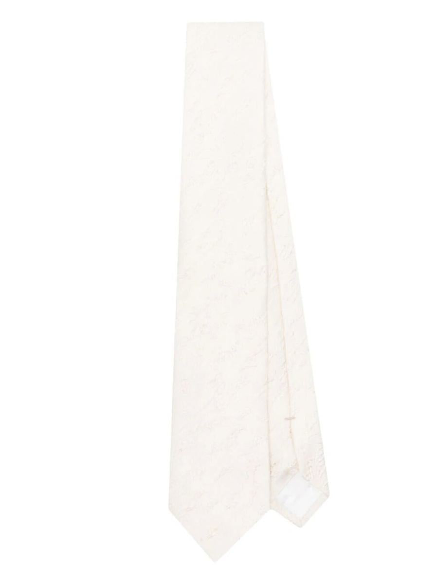 Emporio Armani Woven Jacquard Tie Accessories