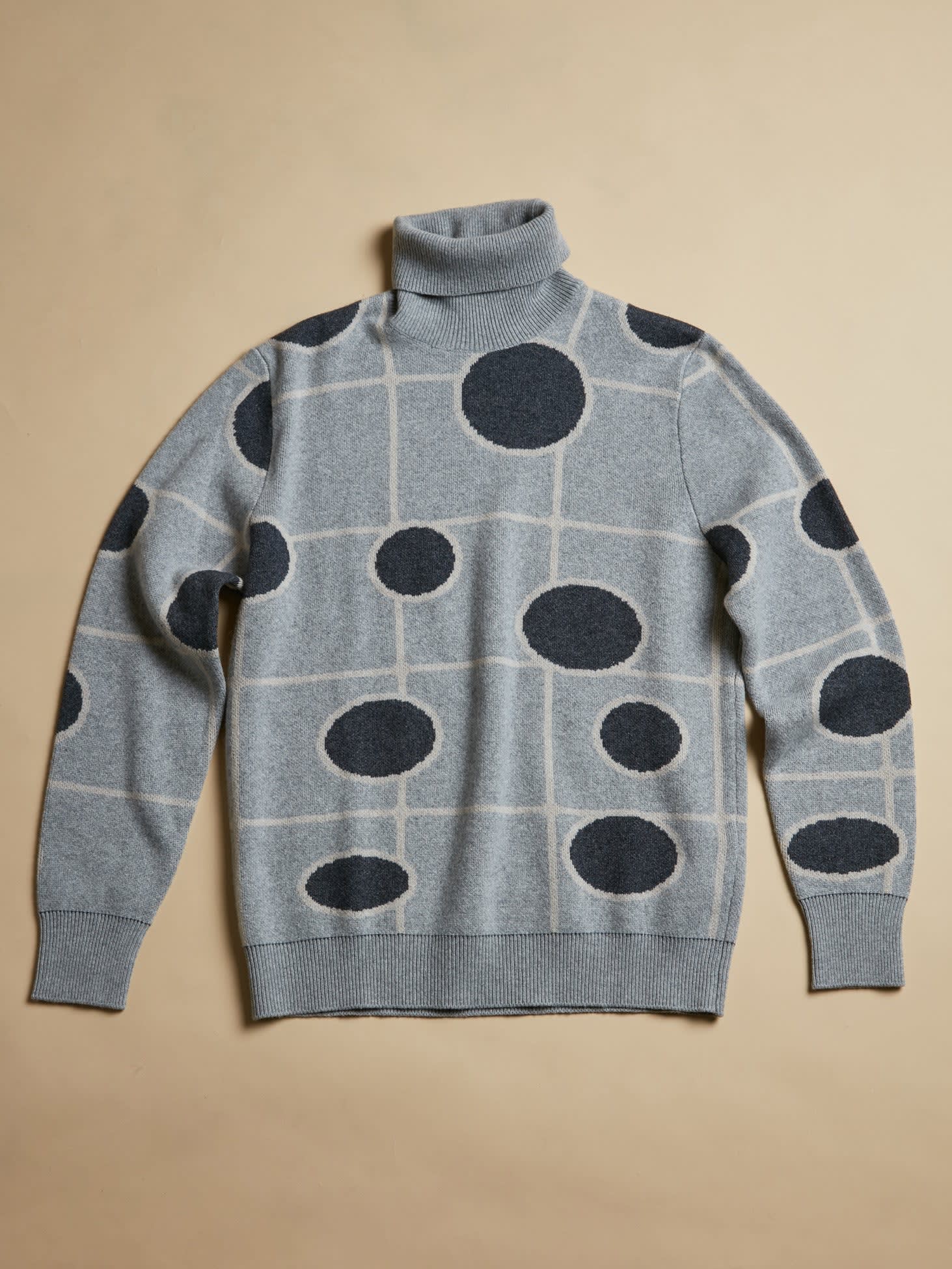 doppiaa Aatessa Jacquard Turtleneck
