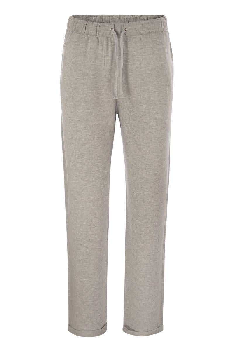Majestic Filatures Trousers With Drawstring Waist