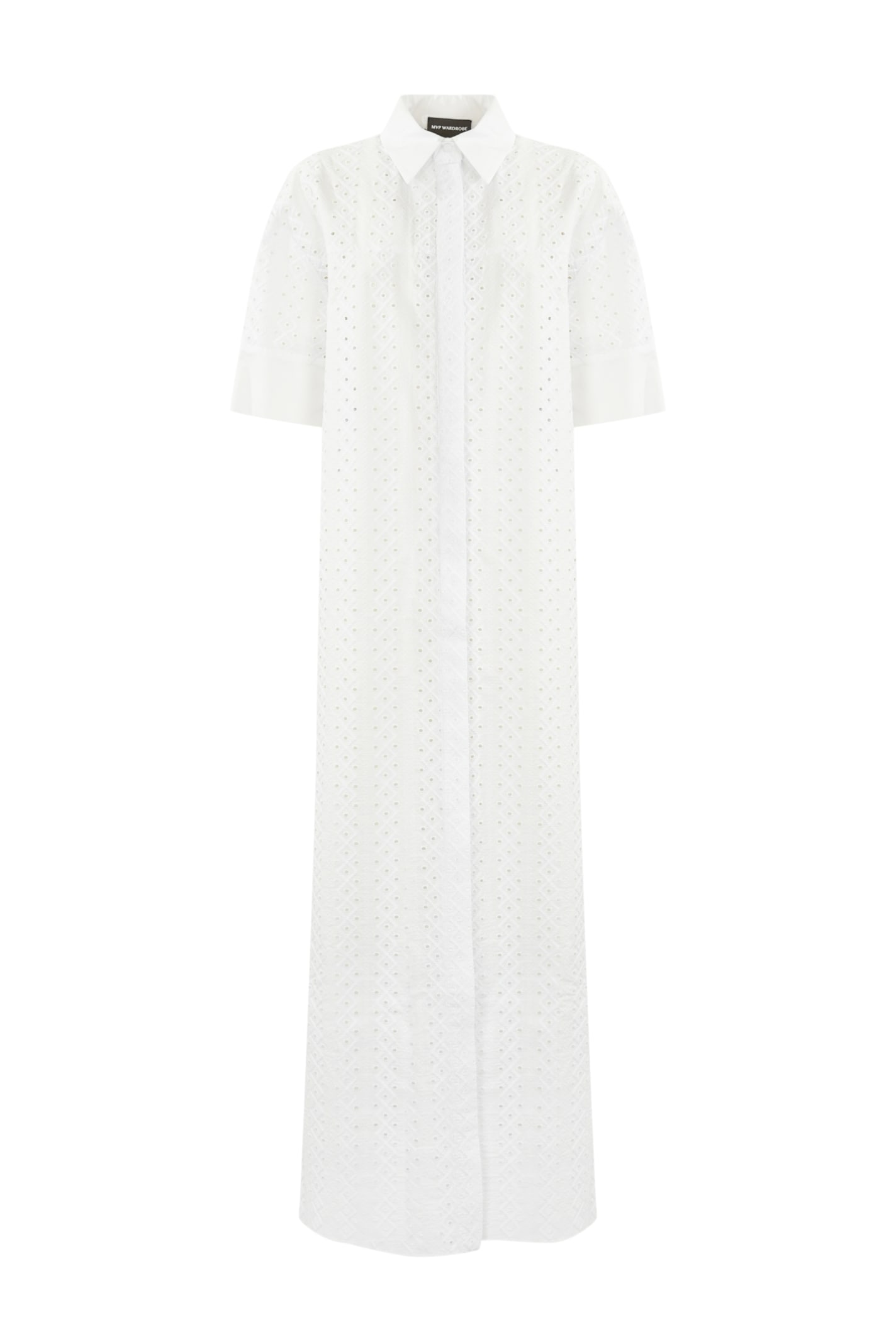 MVP Wardrobe Long Dress In Sangallo Lace