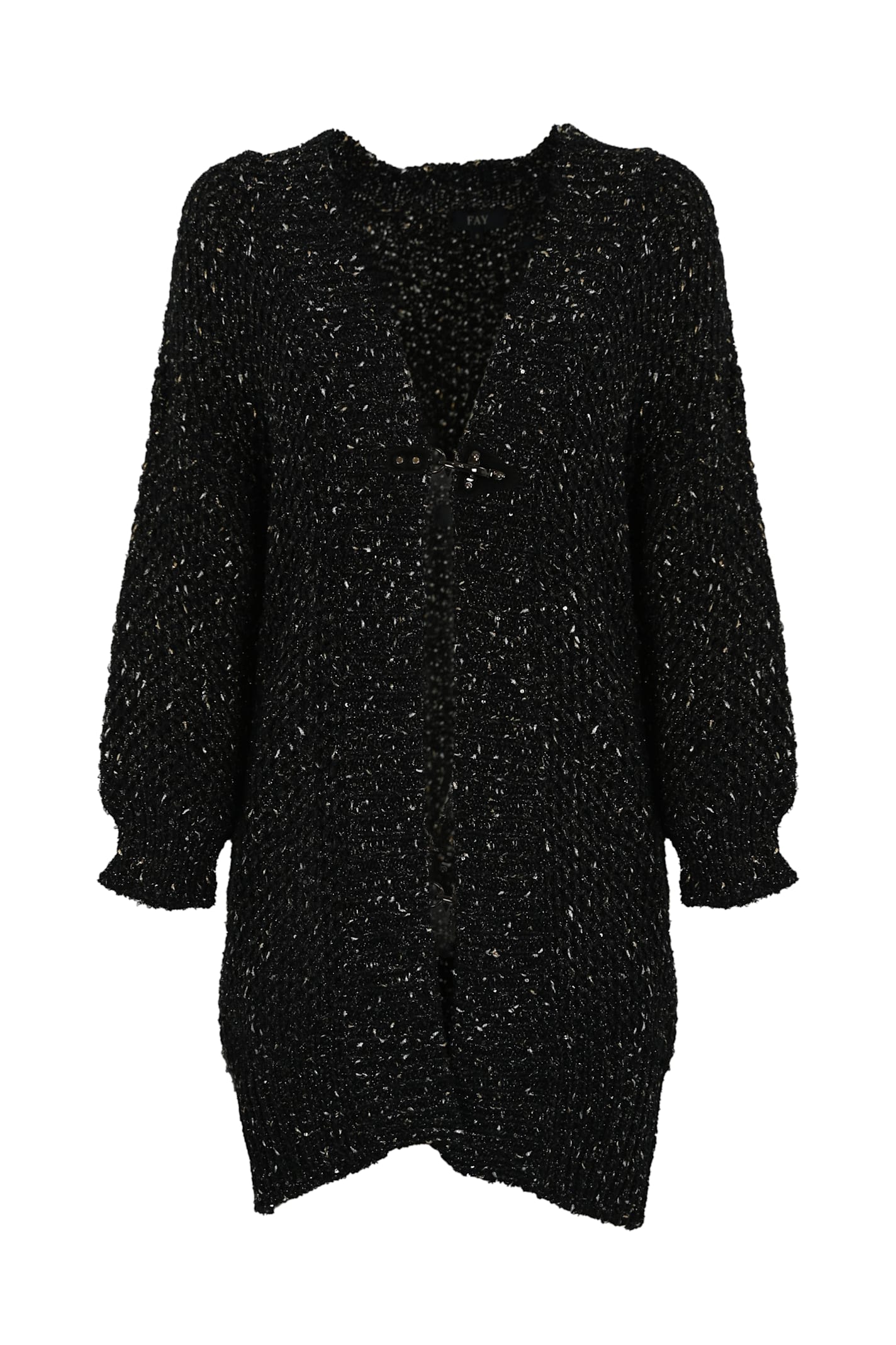 Fay Cotton Cardigan With Sequins