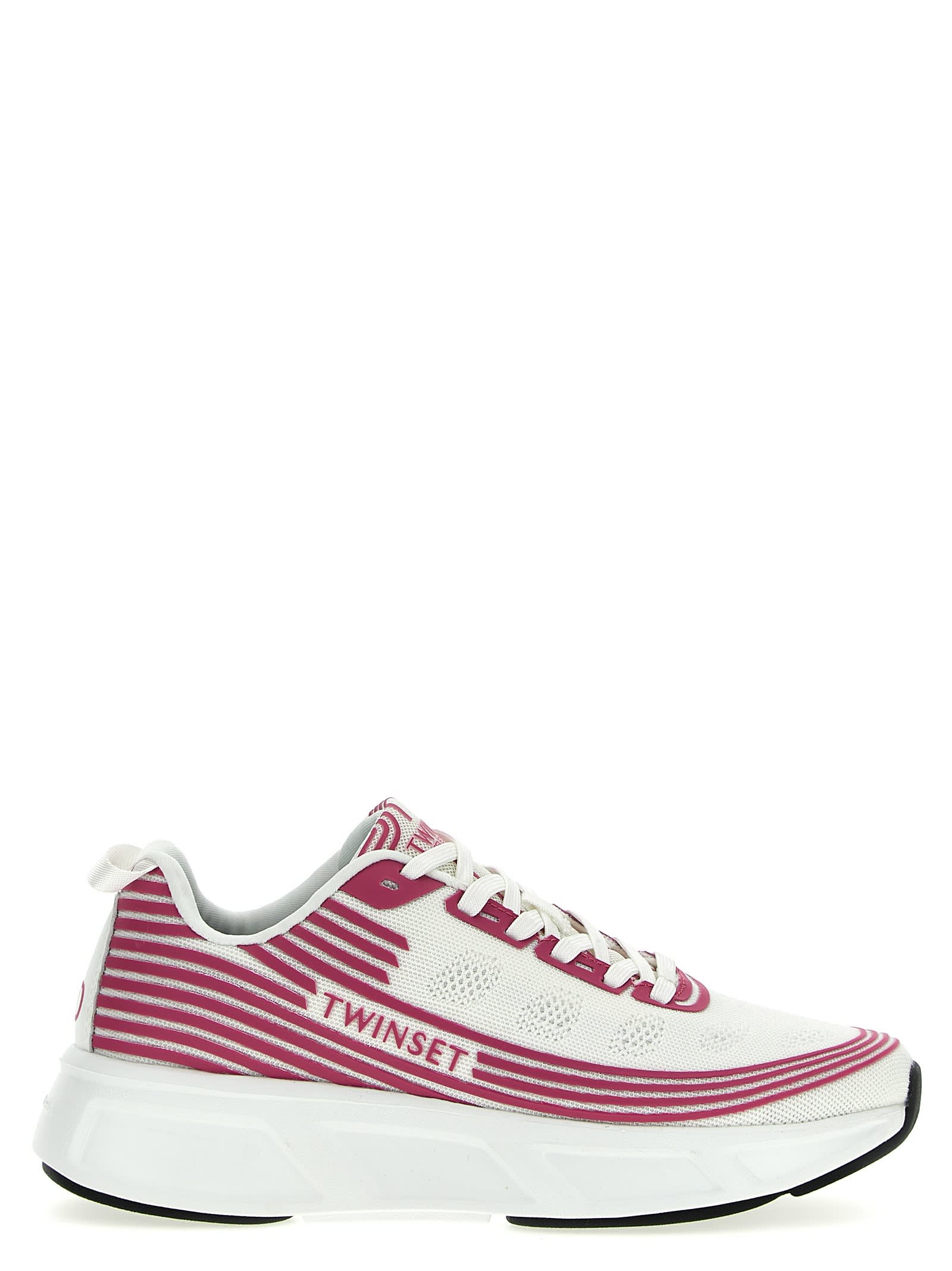 TwinSet Stretch Knit Sneakers