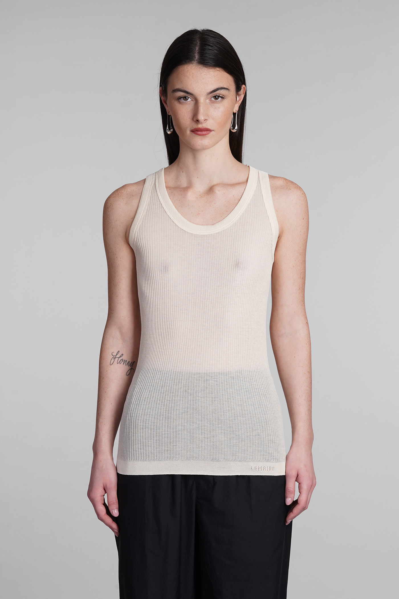 Lemaire seamless Rib Tank Top