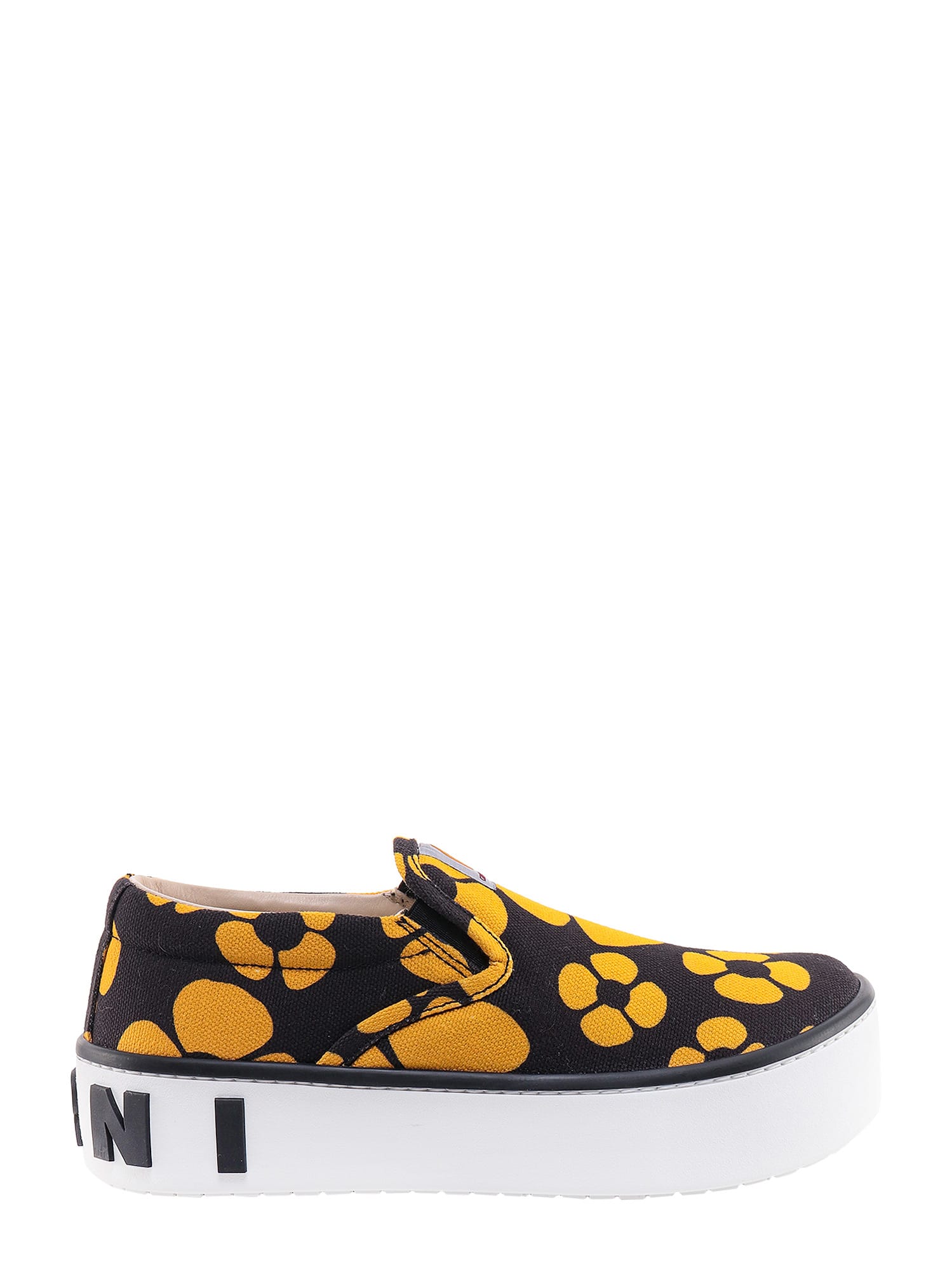 Marni Printed Slip On Sneakers