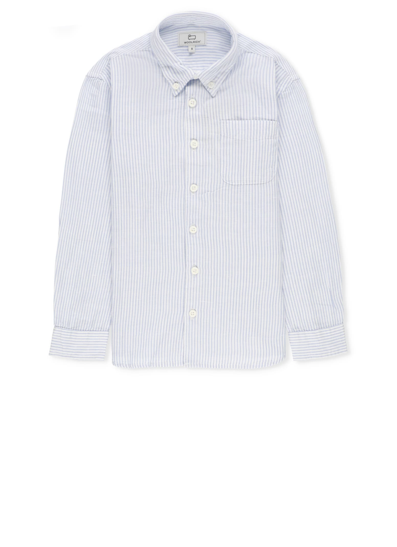 Woolrich Cotton And Linen Shirt