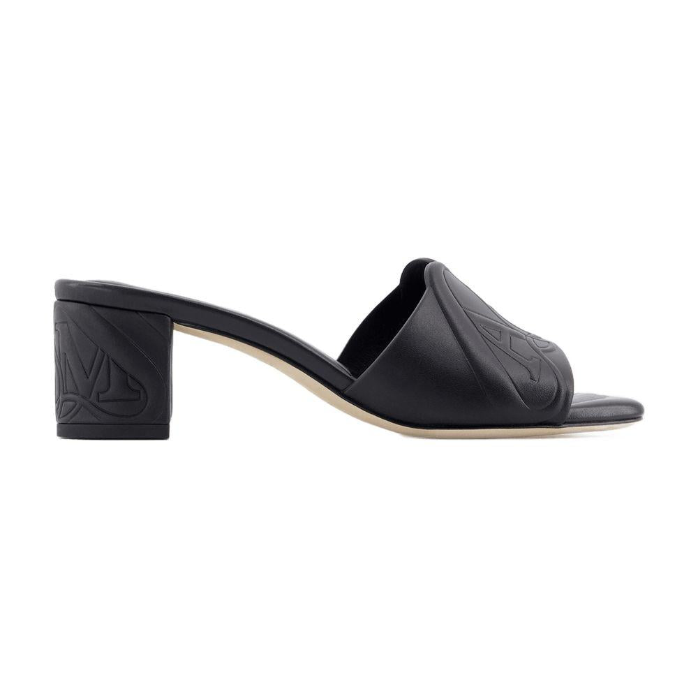 Alexander McQueen Seal Heeled Sandals