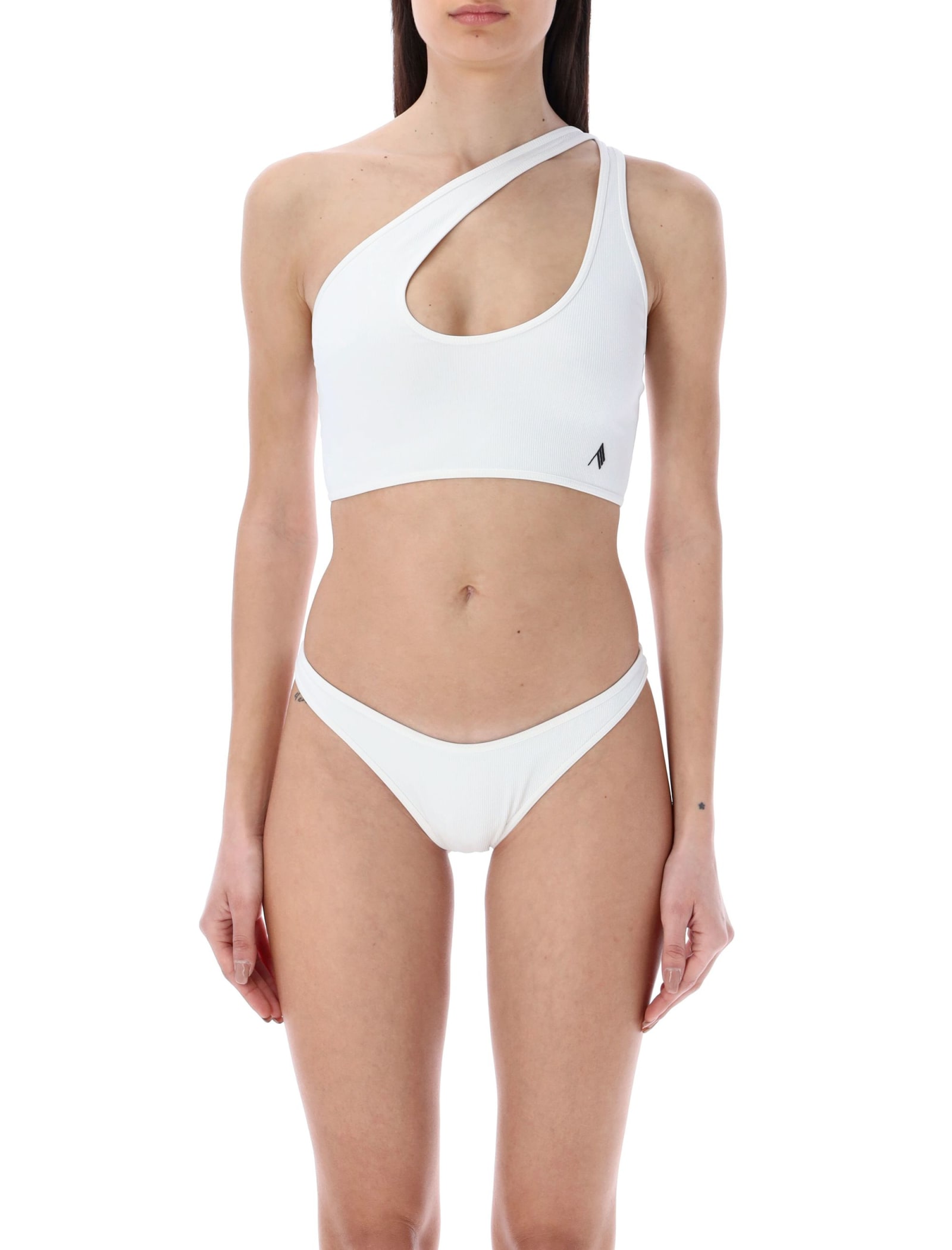 The Attico Ribbed Bikini