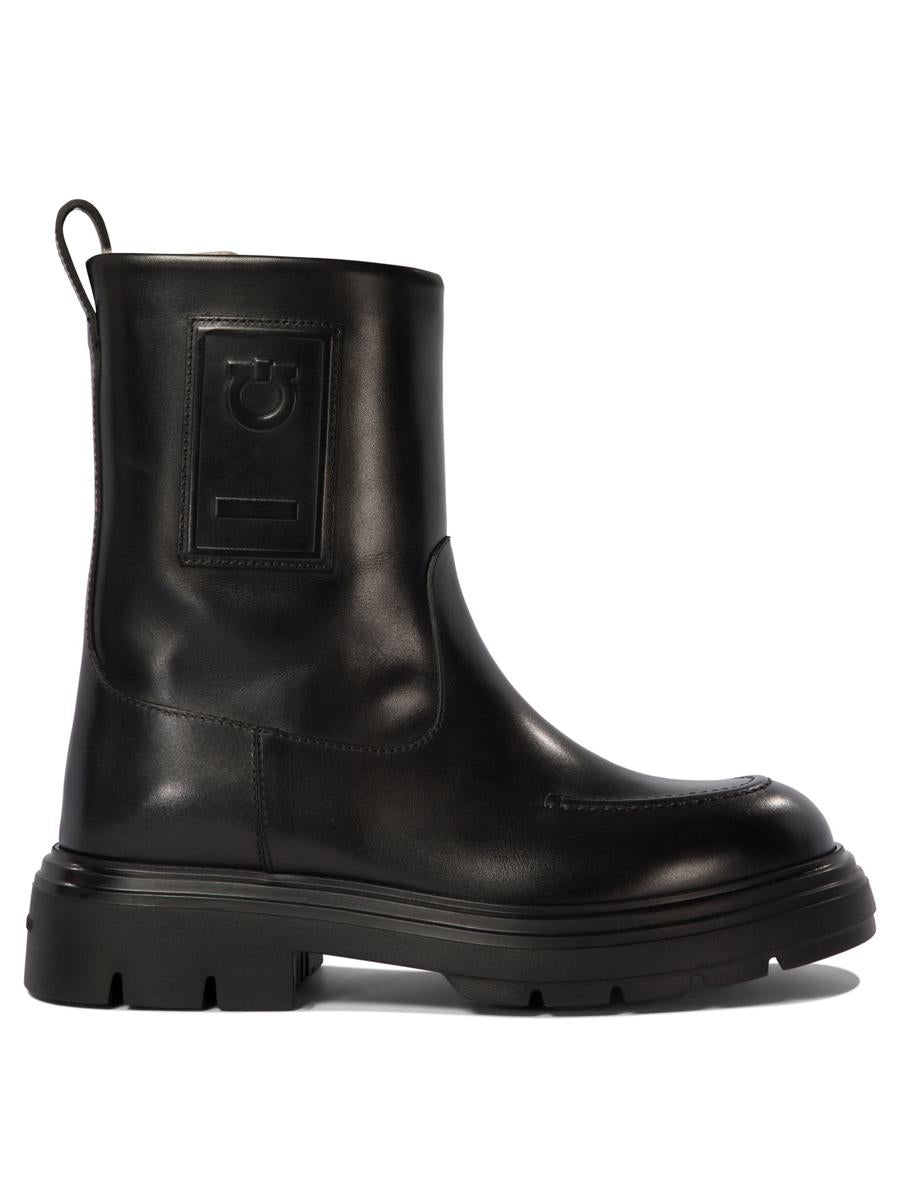 Salvatore Ferragamo "Tirba Fur" Ankle Boots