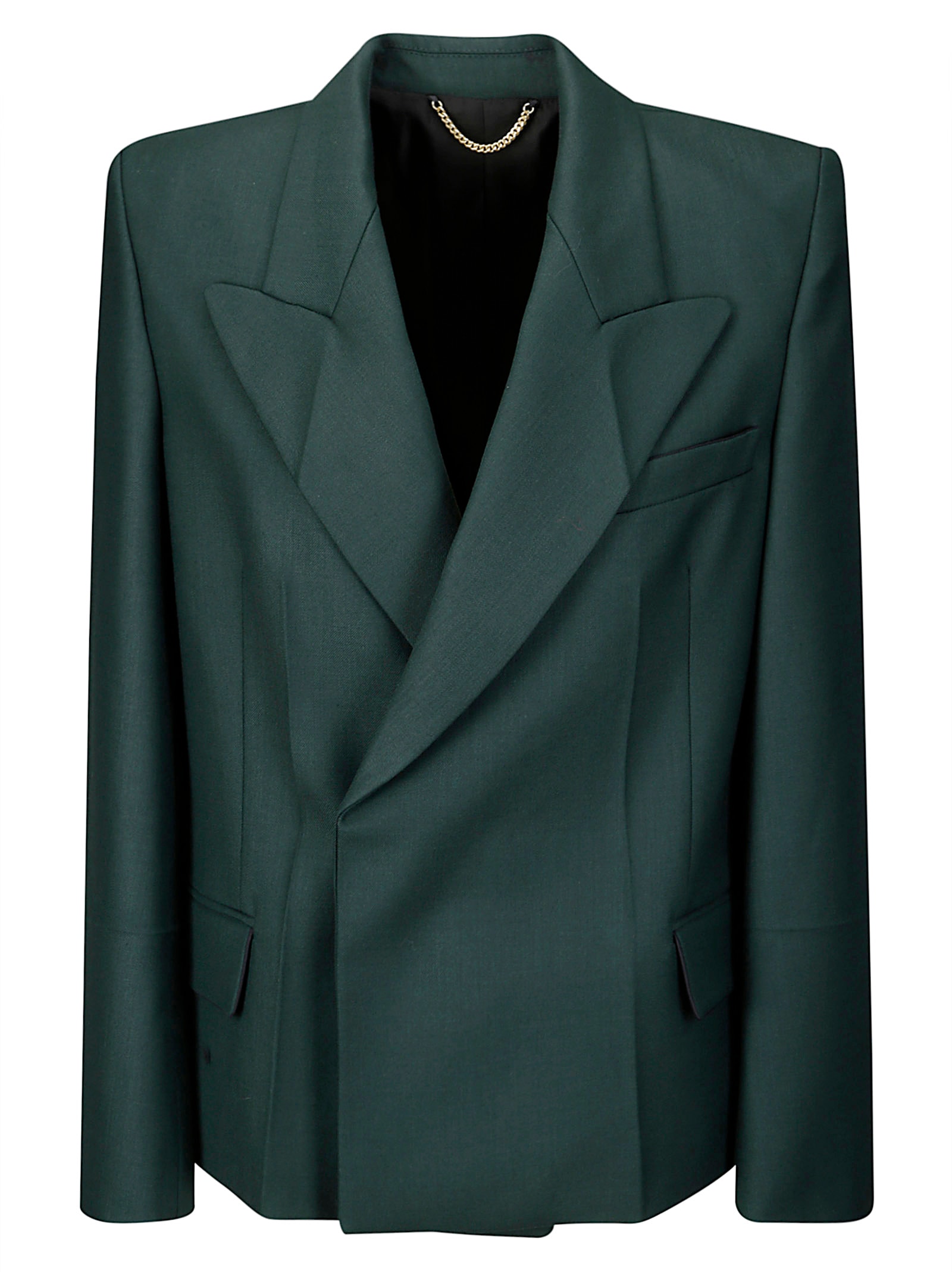 Victoria Beckham Straight Hem Blazer
