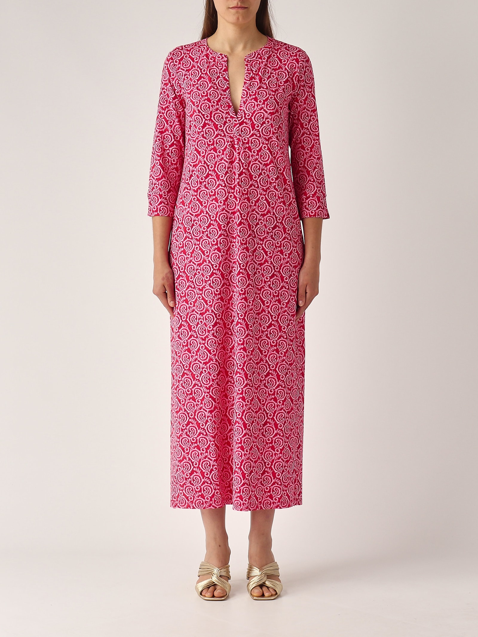 Malìparmi Abito Summer Coral Dress