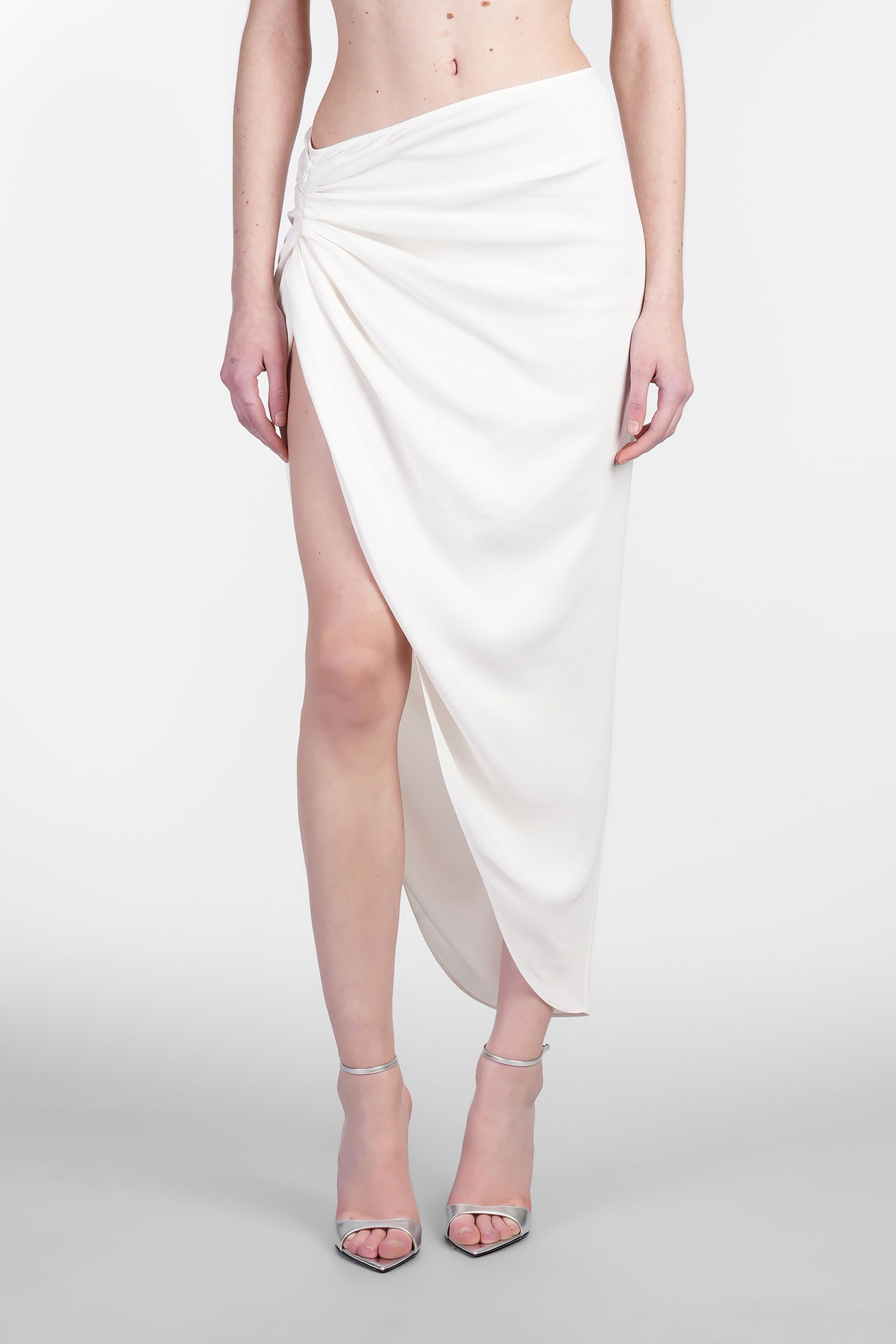Christopher Esber Skirt In White Viscose