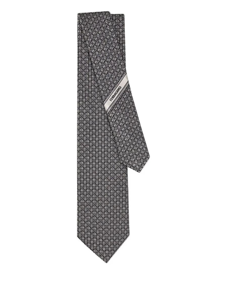 Salvatore Ferragamo Alassio Silk Tie Accessories