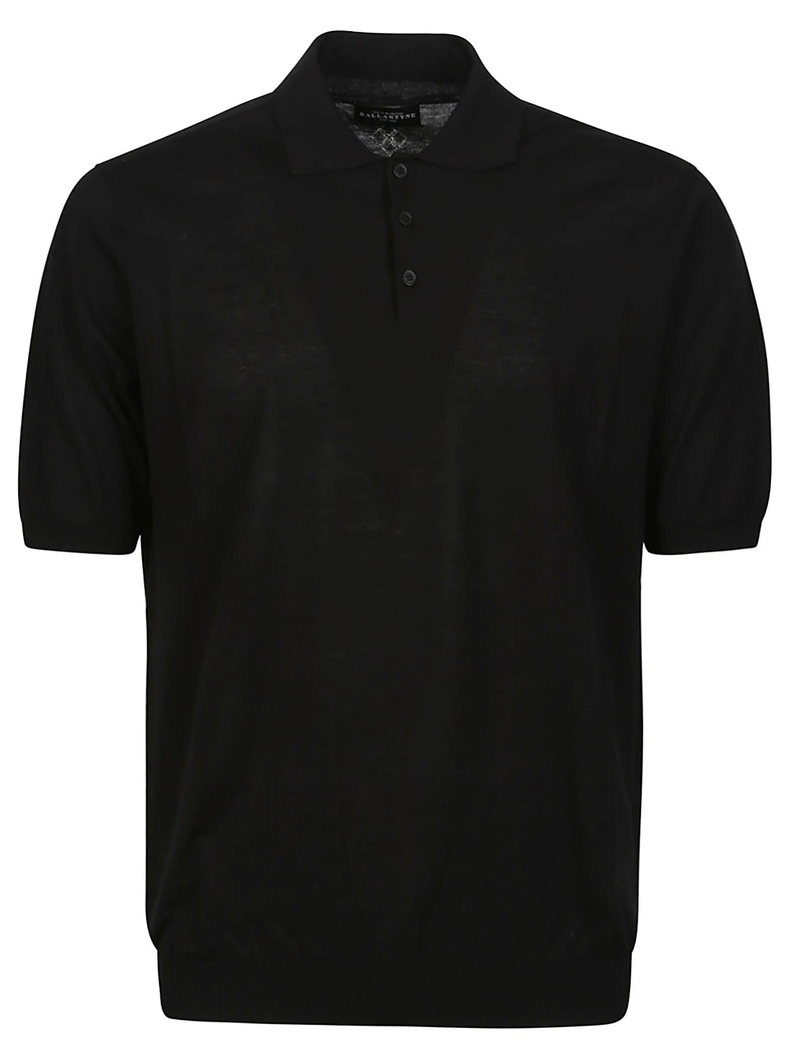 Ballantyne Plain Short Sleeve Polo Shirt