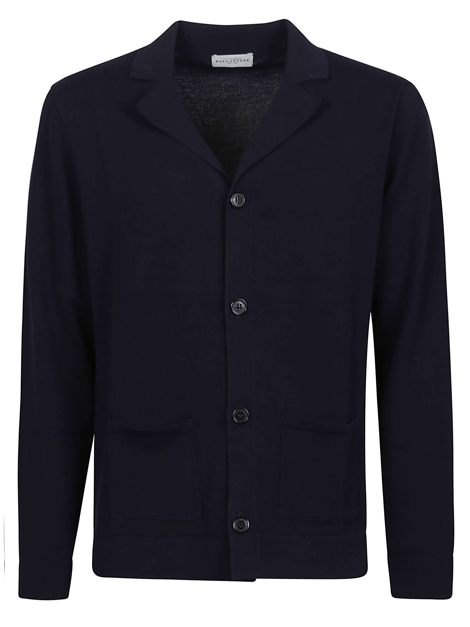 Ballantyne Plain Shirt Cardigan