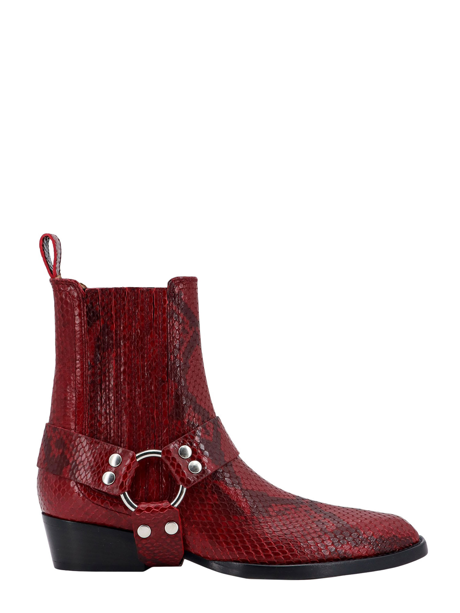 Paris Texas Leather Ankle Boots