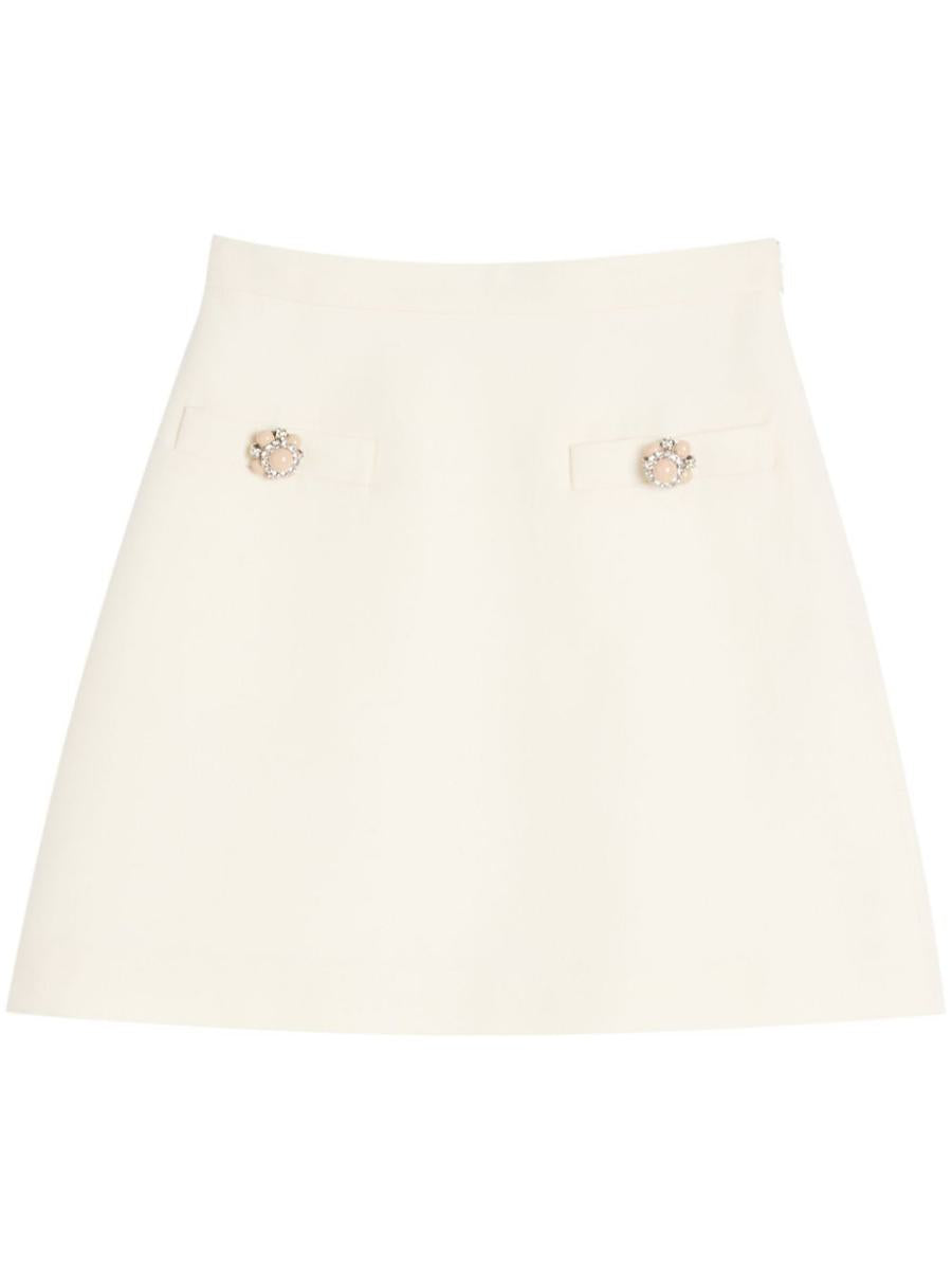 Valentino Garavani Crepe Couture Skirt