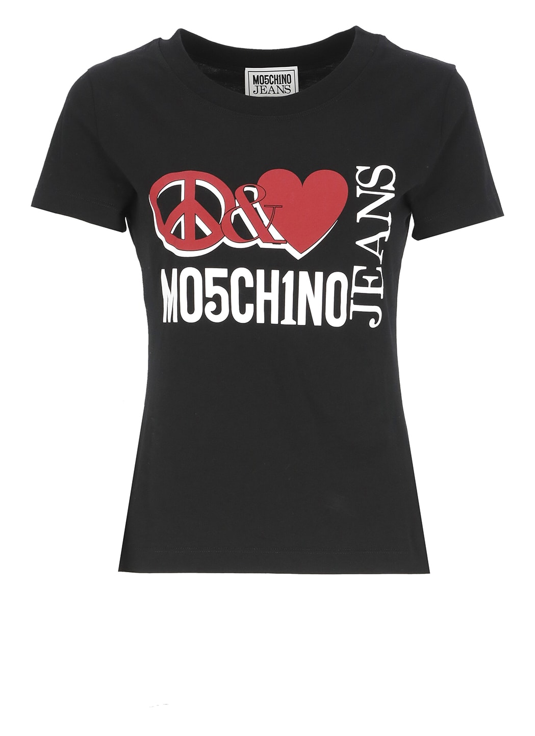 M05CH1N0 Jeans Peace & Love T-shirt