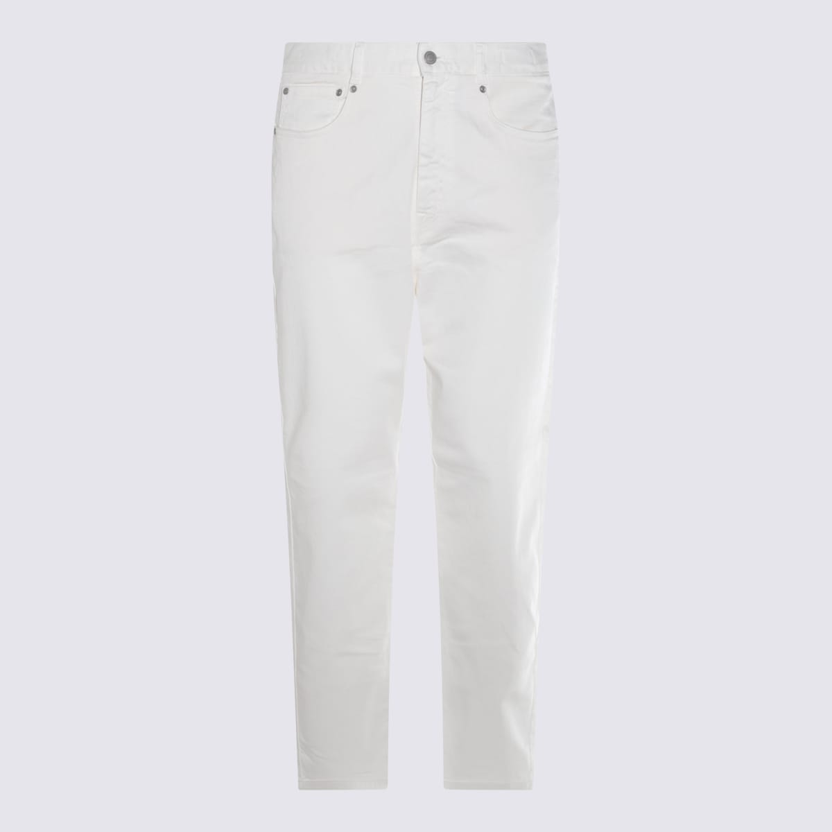 Altea White Cotton Denim Jeans