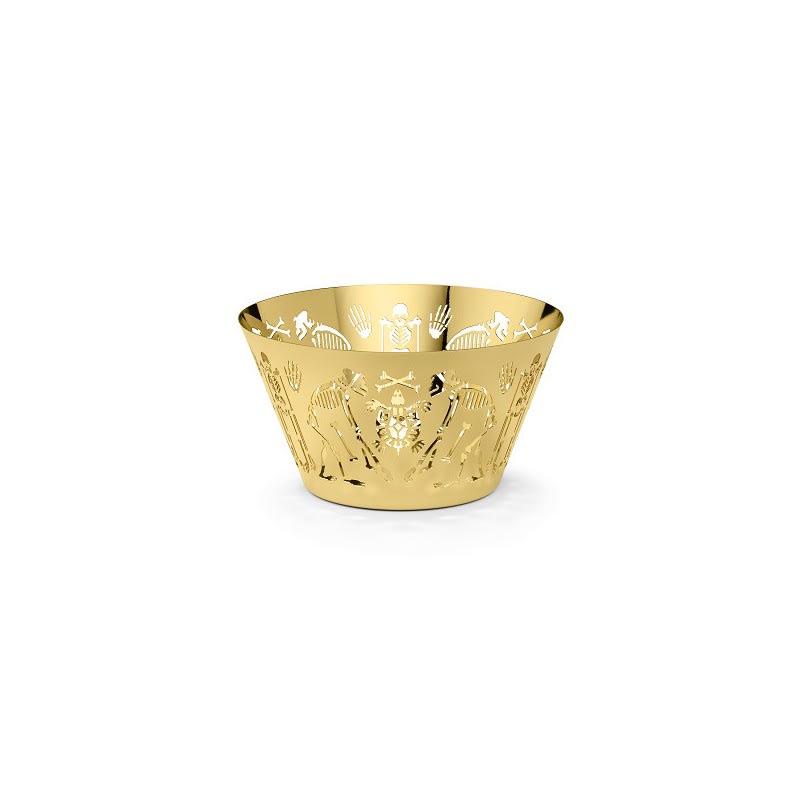 Ghidini 1961 Perished - Large Bowl Polished Gold
