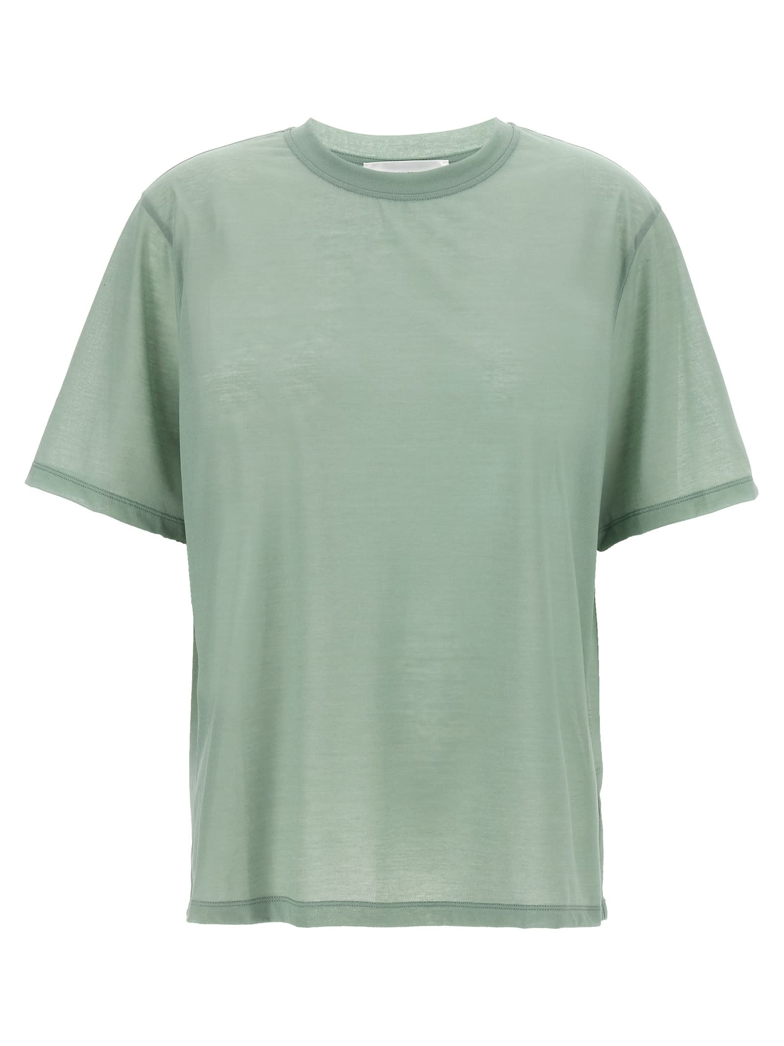 Victoria Beckham Logo Embroidery T-shirt
