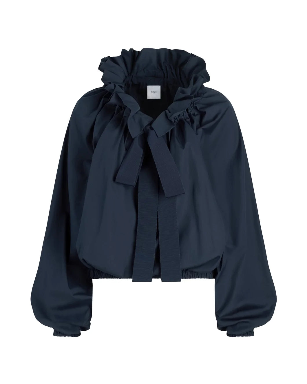 Iconic Volume Top Navy Black
