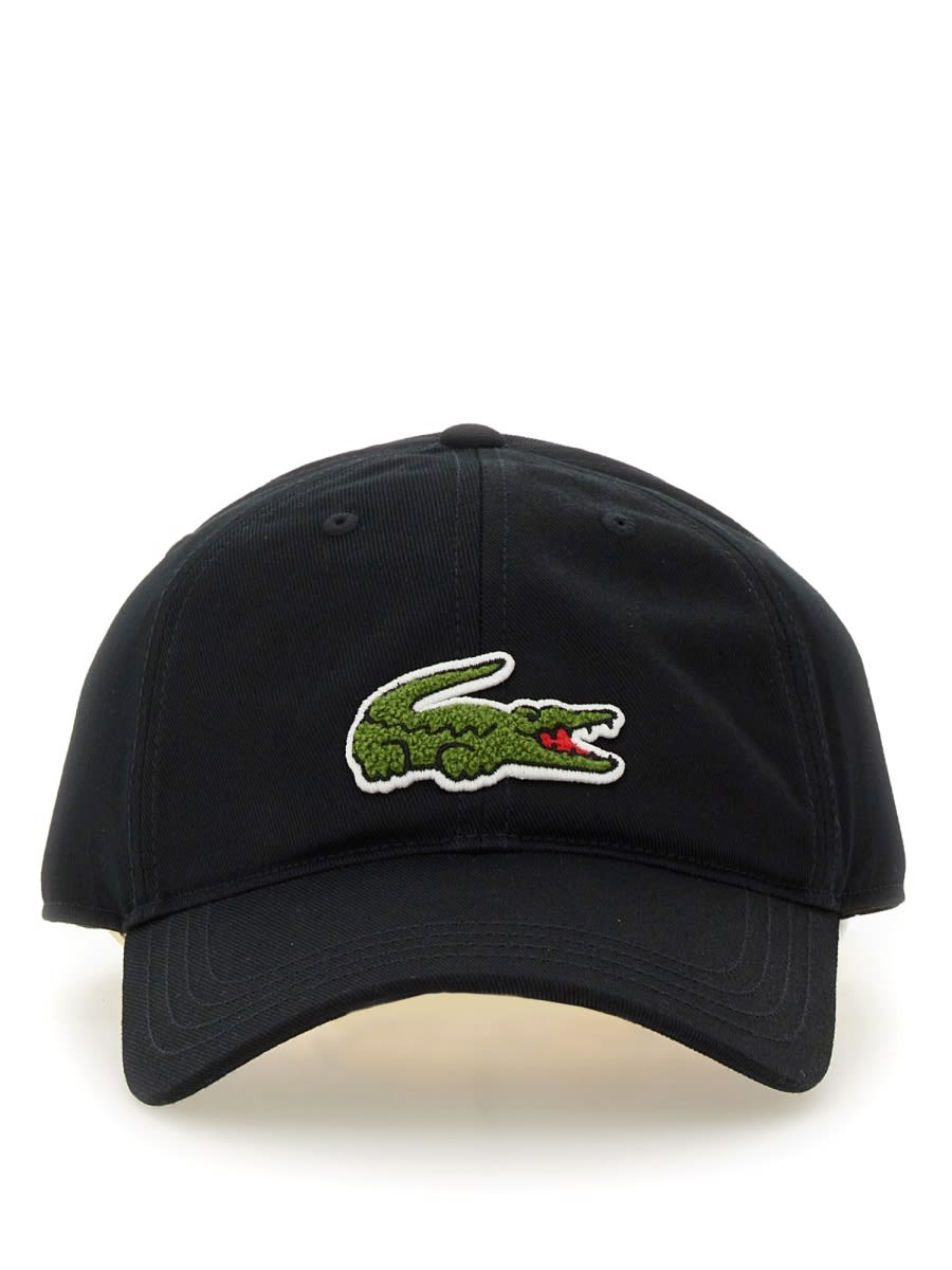 Lacoste Baseball Hat With Logo Embroidery