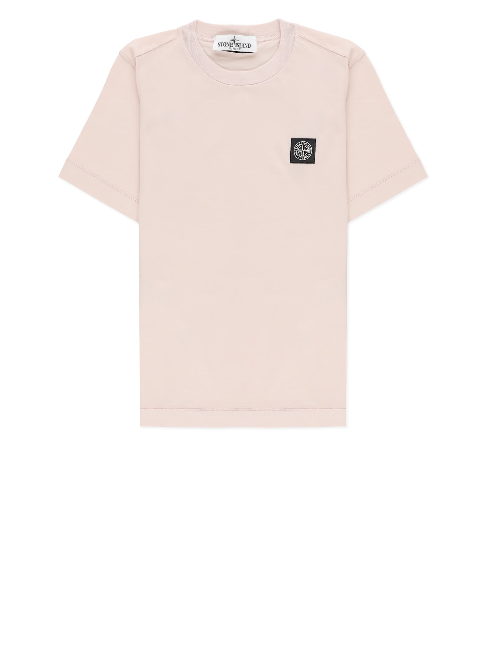 Stone Island Cotton Logoed T-shirt