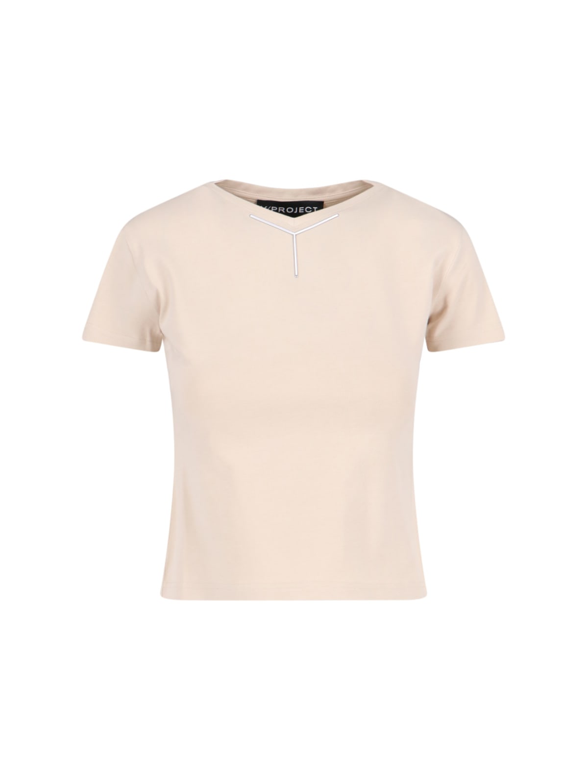 Y/Project y Chrome Baby Logo T-shirt