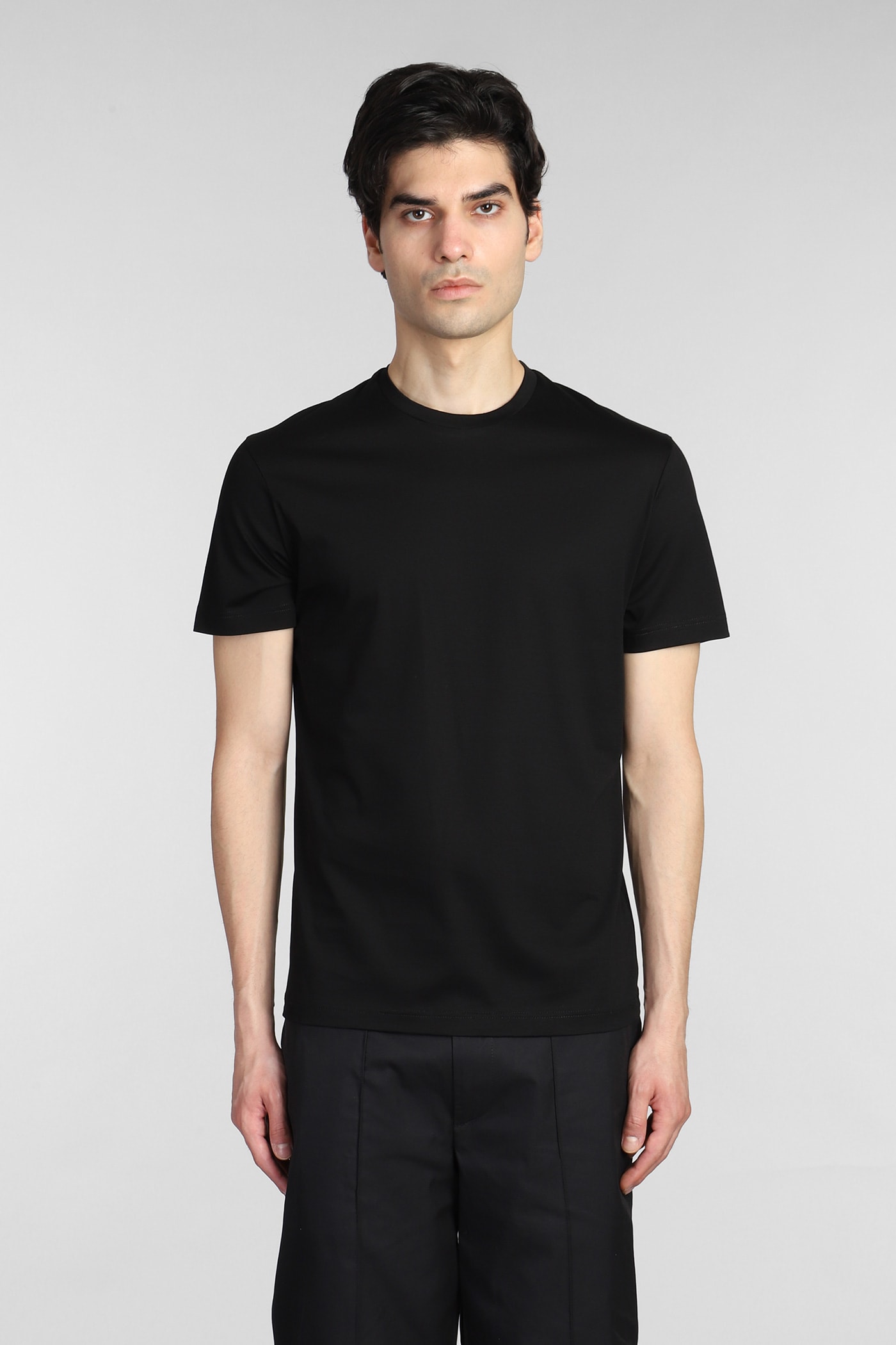 costumein Neil Chiba T-shirt In Black Cotton