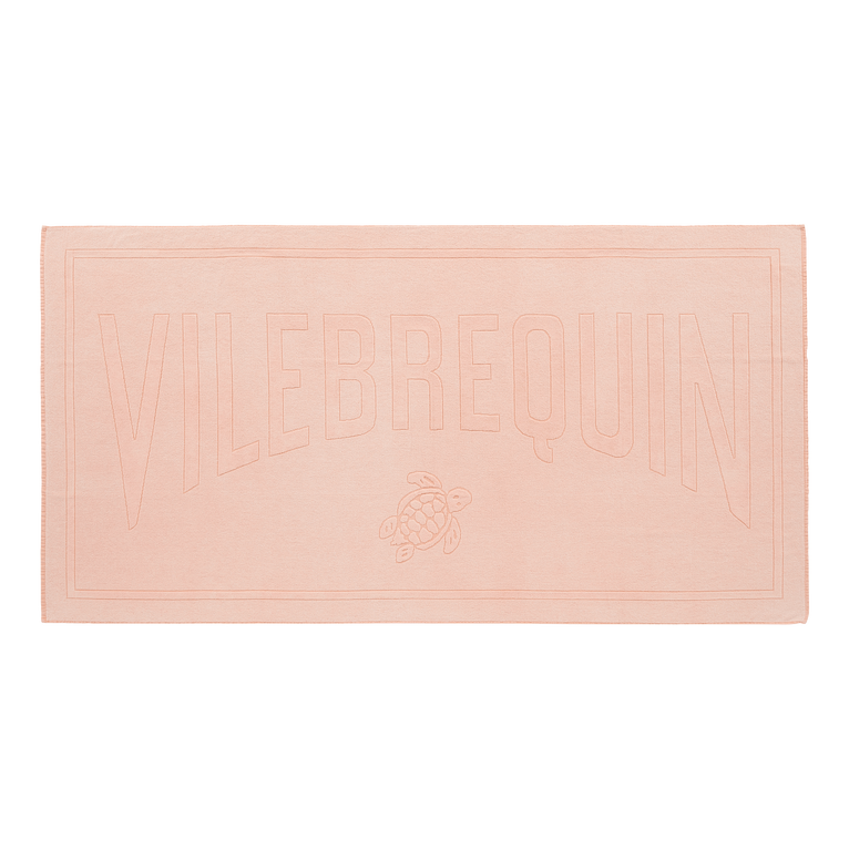 Vilebrequin Cotton Beach Towel Natural Mineral Dye - Sand - Orange - Size OSFA