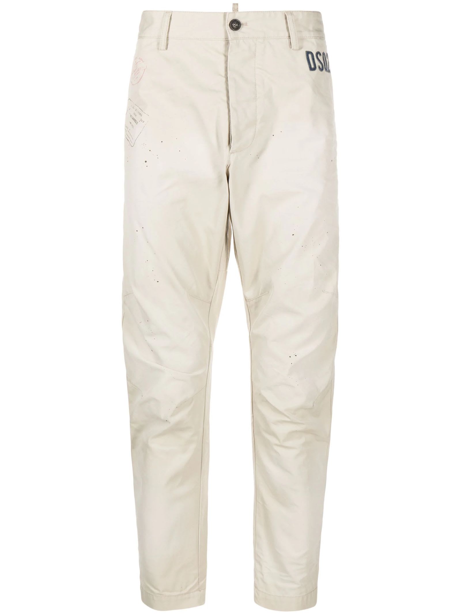 Dsquared2 Stamps Sexy Chino Trousers