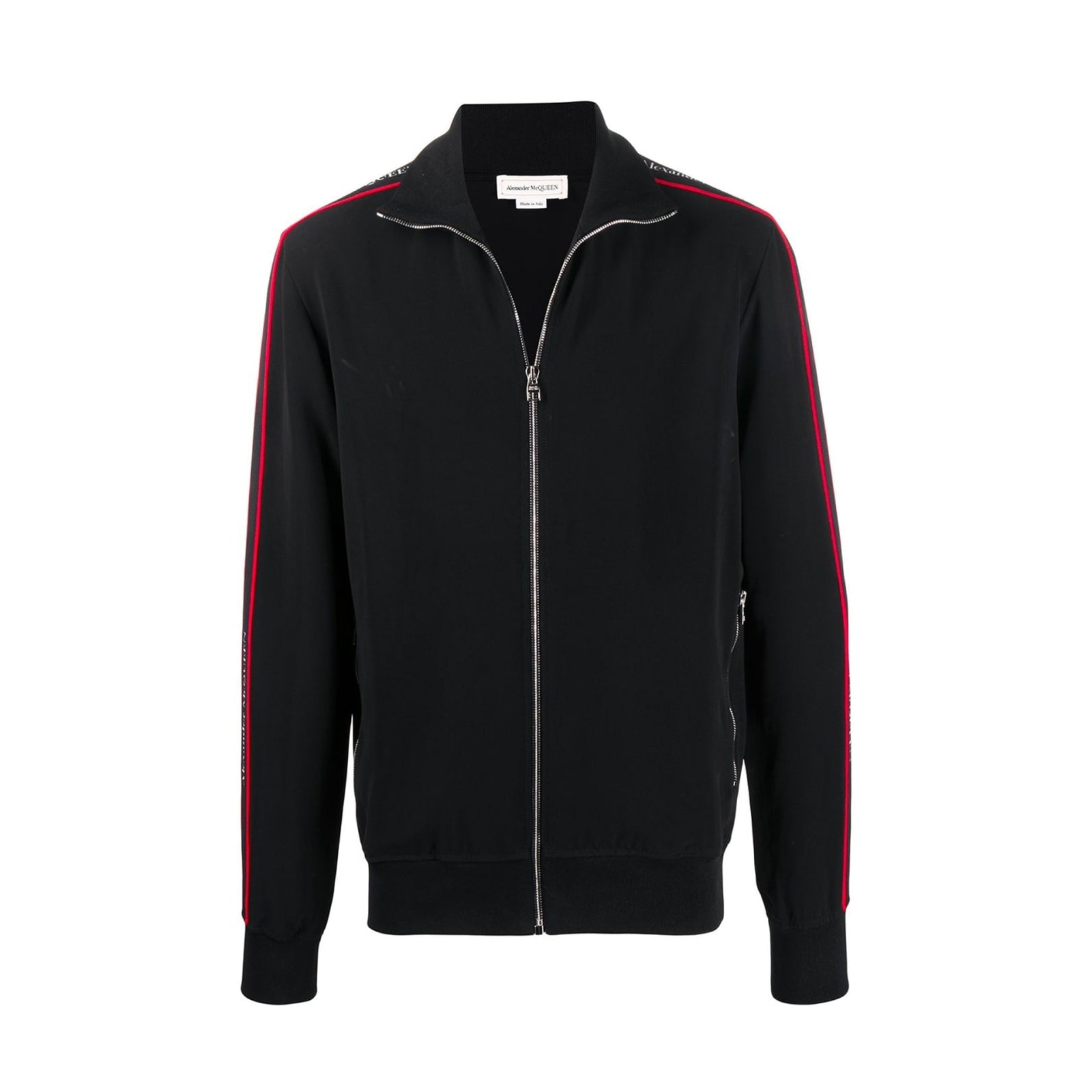 Alexander McQueen Logo Zipped Sweatshirt