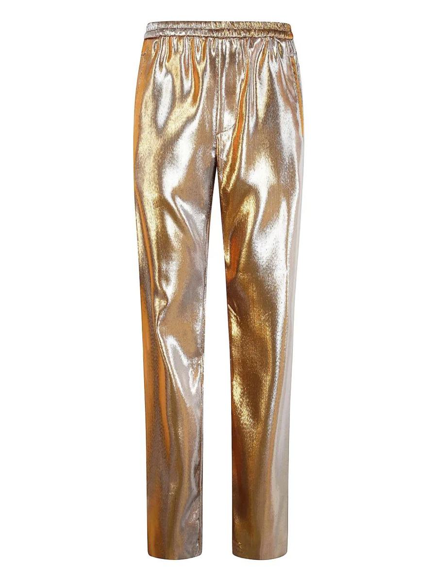 Dries Van Noten Pennams金属休闲裤