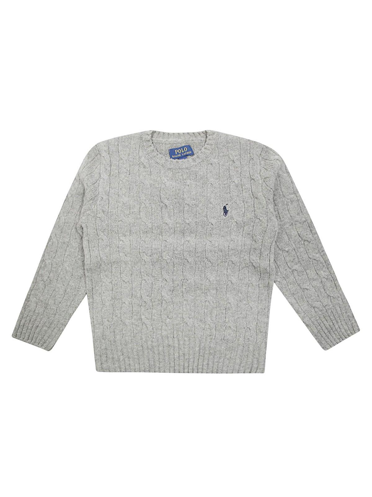 Ralph Lauren Logo Embroidered Long-sleeved Jumper